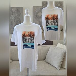 Reef Culture Graphic T-shirt Sz Lg